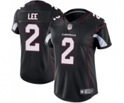Women's Nike Arizona Cardinals #2 Andy Lee Black Alternate Vapor Untouchable Limited Player NFL Jersey