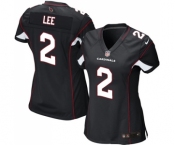 Women's Nike Arizona Cardinals #2 Andy Lee Game Black Alternate NFL Jersey