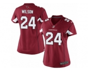 Women's Nike Arizona Cardinals #24 Adrian Wilson Limited Red Team Color NFL Jersey
