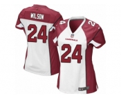 Women's Nike Arizona Cardinals #24 Adrian Wilson Limited White NFL Jersey