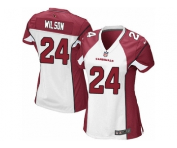 Women's Nike Arizona Cardinals #24 Adrian Wilson Limited White NFL Jersey