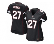 Women's Nike Arizona Cardinals #27 Tyvon Branch Limited Black Alternate NFL Jersey