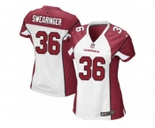 Women's Nike Arizona Cardinals #36 D. J. Swearinger Limited White NFL Jersey