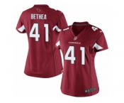 Women's Nike Arizona Cardinals #41 Antoine Bethea Limited Red Team Color NFL Jersey
