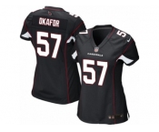 Women's Nike Arizona Cardinals #57 Alex Okafor Limited Black Alternate NFL Jersey