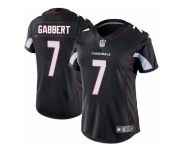 Women's Nike Arizona Cardinals #7 Blaine Gabbert Black Alternate Vapor Untouchable Limited Player NFL Jersey