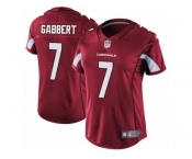 Women's Nike Arizona Cardinals #7 Blaine Gabbert Red Team Color Vapor Untouchable Limited Player NFL Jersey