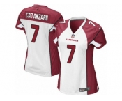 Women's Nike Arizona Cardinals #7 Chandler Catanzaro Limited White NFL Jersey