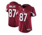 Women's Nike Arizona Cardinals #87 Troy Niklas Vapor Untouchable Limited Red Team Color NFL Jersey