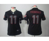 nike women nfl jerseys arizona cardinals #11 larry fitzgerald black[nike impact limited]