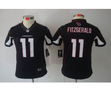nike women nfl jerseys arizona cardinals #11 larry fitzgerald black[nike limited]