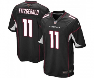 Youth Arizona Cardinals #11 Larry Fitzgerald Game Black Alternate Football Jersey