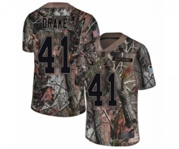 Youth Arizona Cardinals #41 Kenyan Drake Limited Camo Rush Realtree Football Jersey