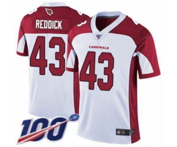 Youth Arizona Cardinals #43 Haason Reddick White Vapor Untouchable Limited Player 100th Season Football Jersey