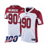 Youth Arizona Cardinals #90 Robert Nkemdiche White Vapor Untouchable Limited Player 100th Season Football Jersey