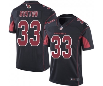 Youth Nike Arizona Cardinals #33 Tre Boston Limited Black Rush Vapor Untouchable NFL Jersey