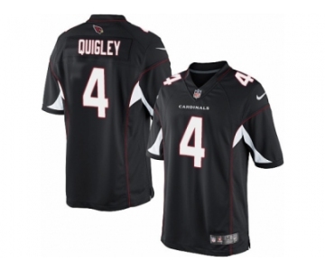 Youth Nike Arizona Cardinals #4 Ryan Quigley Limited Black Alternate NFL Jersey