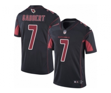 Youth Nike Arizona Cardinals #7 Blaine Gabbert Limited Black Rush NFL Jersey