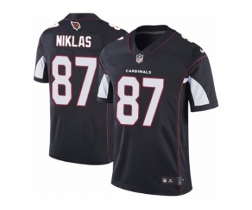 Youth Nike Arizona Cardinals #87 Troy Niklas Vapor Untouchable Limited Black Alternate NFL Jersey