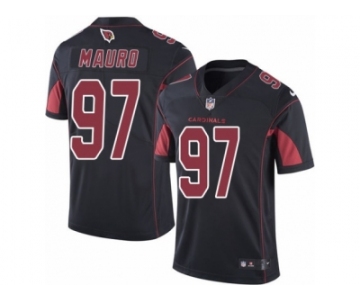 Youth Nike Arizona Cardinals #97 Josh Mauro Limited Black Rush NFL Jersey