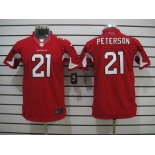 nike youth nfl jerseys arizona cardinals #21 peterson red[nike]