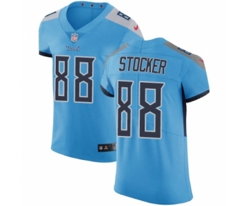 Men's Nike Tennessee Titans #88 Luke Stocker Light Blue Alternate Vapor Untouchable Elite Player NFL Jersey