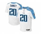 Nike Tennessee Titans #20 Bishop Sankey white Jerseys(Elite)