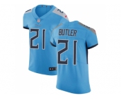 Nike Tennessee Titans #21 Malcolm Butler Light Blue Team Color Men Stitched NFL Vapor Untouchable Elite Jersey