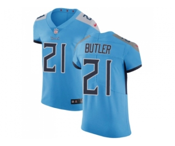 Nike Tennessee Titans #21 Malcolm Butler Light Blue Team Color Men Stitched NFL Vapor Untouchable Elite Jersey
