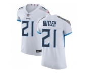 Nike Tennessee Titans #21 Malcolm Butler White Men Stitched NFL Vapor Untouchable Elite Jersey
