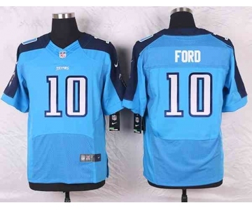 nike nfl jerseys tennessee titans #10 ford lt.blue[Elite][ford]