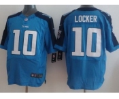 nike nfl jerseys tennessee titans #10 jake locker blue[Elite]