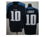 nike nfl jerseys tennessee titans #10 jake locker dk.blue[Elite]