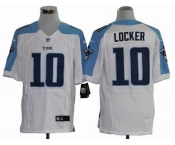nike nfl jerseys tennessee titans #10 jake locker white[Elite]