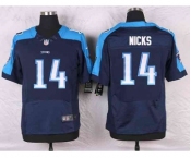 nike nfl jerseys tennessee titans #14 nicks blue[Elite]