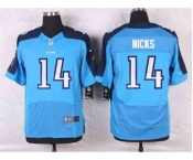 nike nfl jerseys tennessee titans #14 nicks lt.blue[Elite]
