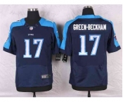 nike nfl jerseys tennessee titans #17 green-beckham blue[Elite]