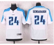 nike nfl jerseys tennessee titans #24 sensabaugh white[Elite]