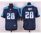 nike nfl jerseys tennessee titans #28 huff blue[Elite][huff]