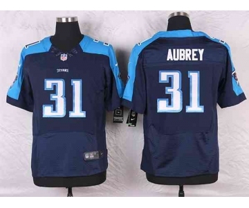 nike nfl jerseys tennessee titans #31 aubrey blue[Elite][aubrey]