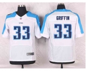 nike nfl jerseys tennessee titans #33 griffin white[Elite]