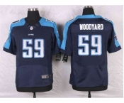 nike nfl jerseys tennessee titans #59 woodyard blue[Elite]