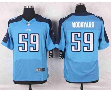nike nfl jerseys tennessee titans #59 woodyard lt.blue[Elite]