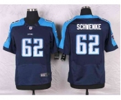nike nfl jerseys tennessee titans #62 schwenke blue[Elite]