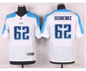 nike nfl jerseys tennessee titans #62 schwenke white[Elite]