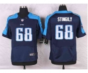 nike nfl jerseys tennessee titans #68 stingily blue[Elite]
