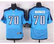nike nfl jerseys tennessee titans #70 warmack lt.blue[Elite]