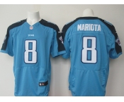 nike nfl jerseys tennessee titans #8 mariota lt.blue[Elite]