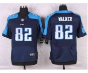 nike nfl jerseys tennessee titans #82 walker blue[Elite]
