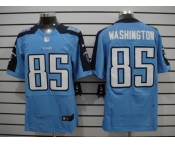 nike nfl jerseys tennessee titans #85 washington lt.blue[Elite]